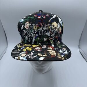 My Hero Academia Hat Snapback One Size Japanese Anime AOP